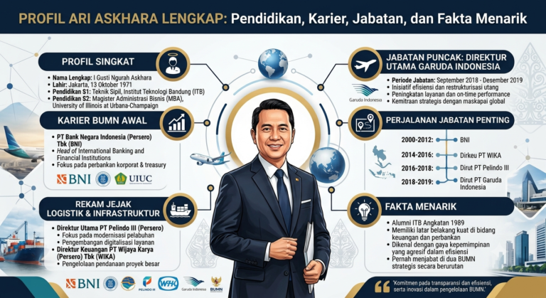 Profil Ari Askhara Lengkap: Pendidikan, Karier, Jabatan, dan Fakta Menarik