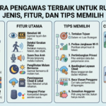 Kamera Pengawas Terbaik untuk Rumah: Jenis, Fitur, dan Tips Memilih