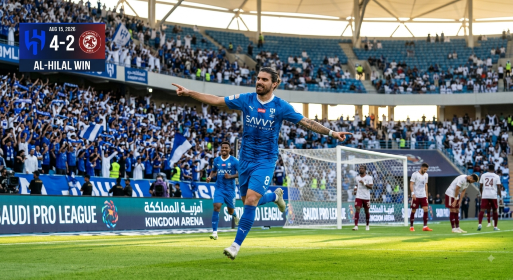 Update Skor Al-Hilal vs Al-Faisaly: Siapa yang Keluar Sebagai Pemenang?