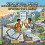 Syarat KIP Kuliah Terbaru: Dokumen Lengkap yang Wajib Disiapkan Agar Tidak Gagal Seleksi