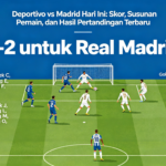 Deportivo vs Madrid Hari Ini: Skor, Susunan Pemain, dan Hasil Pertandingan Terbaru