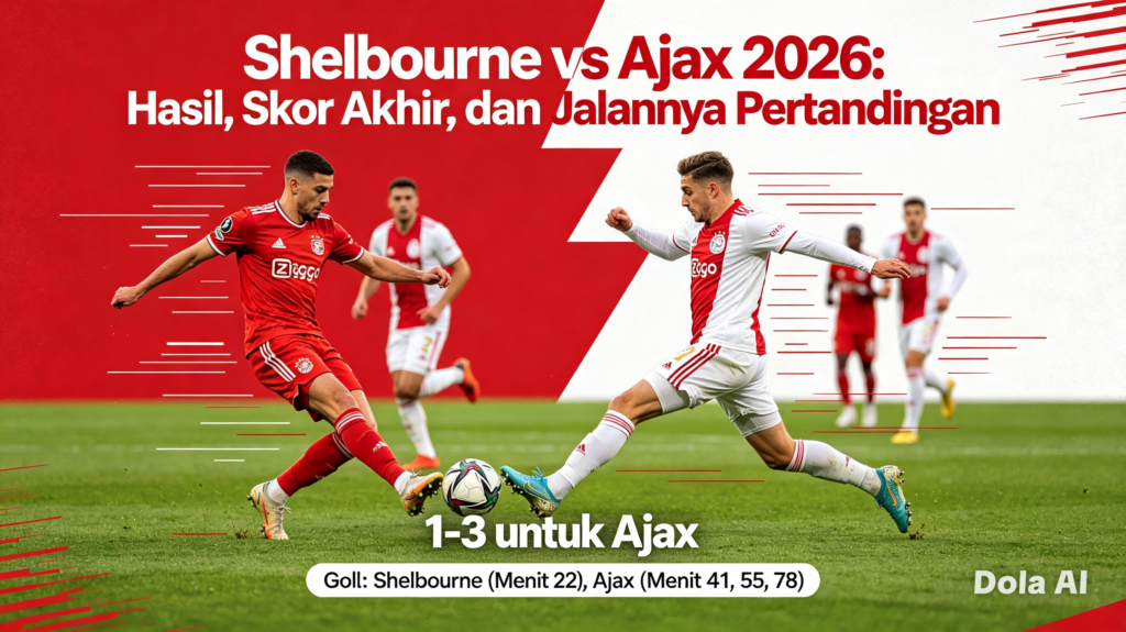 Shelbourne vs Ajax 2026: Hasil, Skor Akhir, dan Jalannya Pertandingan