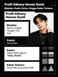 Profil Xdinary Heroes Gunil: Biodata, Posisi, Karier, hingga Kabar Terbaru
