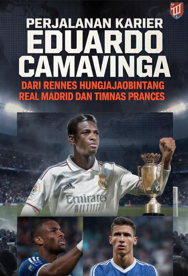 Perjalanan Karier Eduardo Camavinga: Dari Rennes hingga Menjadi Bintang Real Madrid dan Timnas Prancis