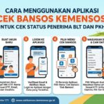 Cara Menggunakan Aplikasi Cek Bansos Kemensos untuk Cek Status Penerima BLT dan PKH