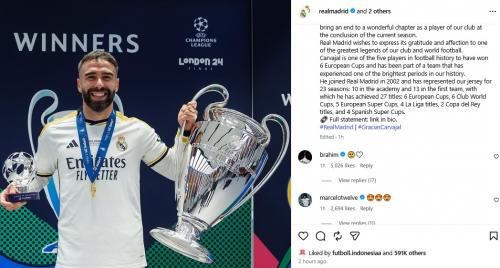 Dani Carvajal Resmi Tinggalkan Real Madrid: Era Baru Bersama Mourinho Dimulai