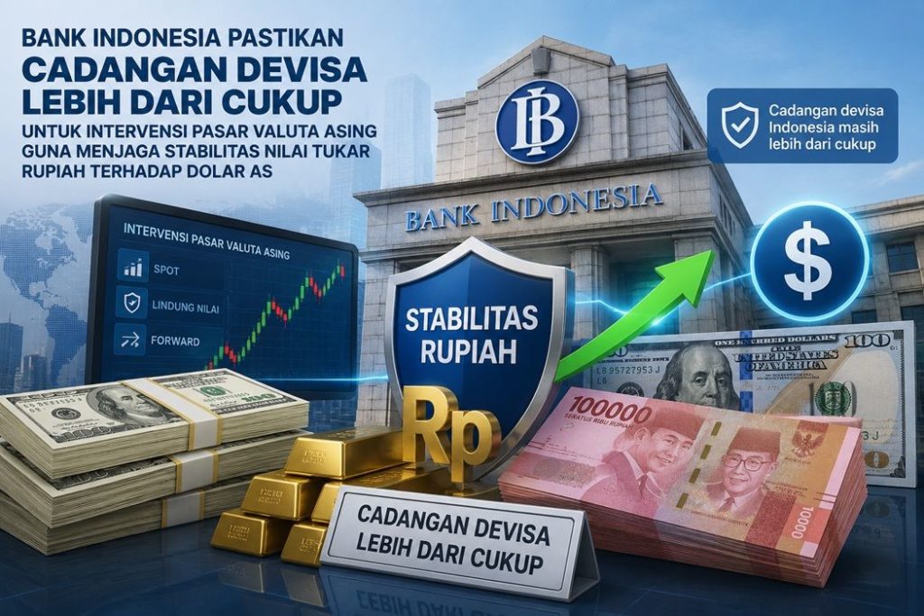 Gubernur BI: Cadangan Devisa Cukup untuk Stabilkan Rupiah di Tengah Tekanan Global