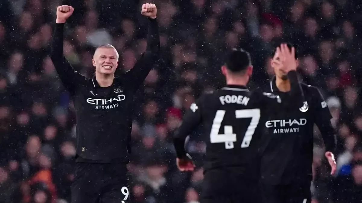 Haaland Mampu Lewati Jejak Aguero, Sementara Warga Berjuang Melewati Rintangan