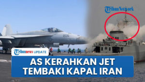 Ketegangan Meningkat: Jet Tempur AS Serang Kapal Tanker Iran di Teluk Oman
