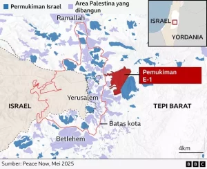 Krisis Israel: E1 Proyek Pemukiman Memicu Reaksi Global dan Sanksi Potensial