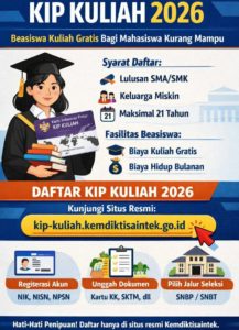 Mimpi di Tengah Keterbatasan: Kesempatan Kuliah Gratis dan Beasiswa KIP Kuliah