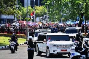 Prabowo Tiba di Filipina dengan Konvoi Maung: Simbol Diplomasi Kendaraan Nusantara