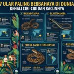 7 Ular Paling Berbahaya di Dunia, Kenali Ciri-Ciri dan Racunnya