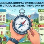 Cara Membaca Kompas untuk Menentukan Arah Utara, Selatan, Timur, dan Barat