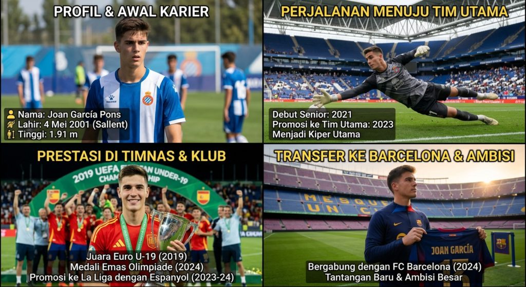 Joan García: Profil, Karier, Prestasi, dan Perjalanan Menjadi Kiper Barcelona