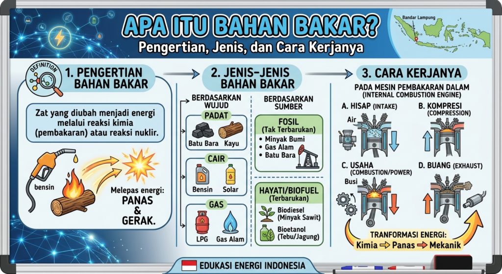 Apa Itu Bahan Bakar? Pengertian, Jenis, dan Cara Kerjanya