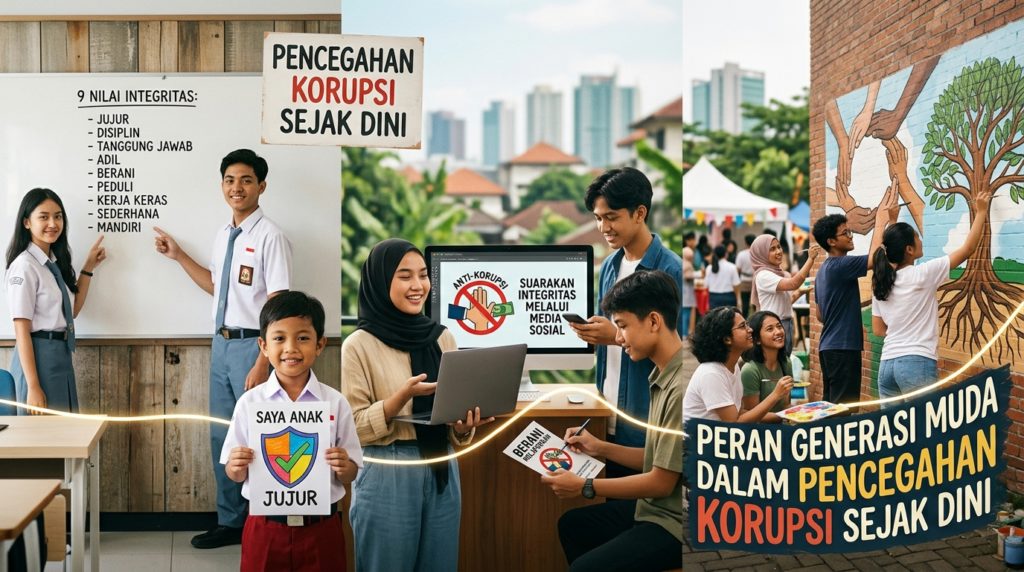 Peran Generasi Muda dalam Pencegahan Korupsi Sejak Dini