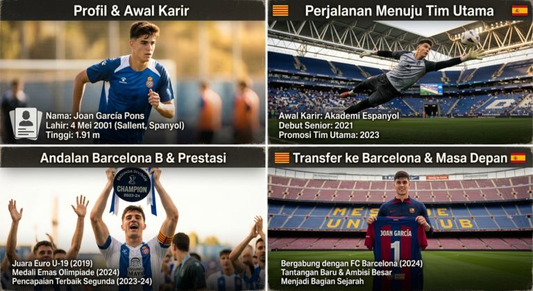 Profil Joan García, Kiper Muda Barcelona yang Jadi Andalan di Bawah Mistar
