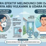 Cara Efektif Melindungi Diri dari Bahaya Abu Vulkanik dan Udara Panas