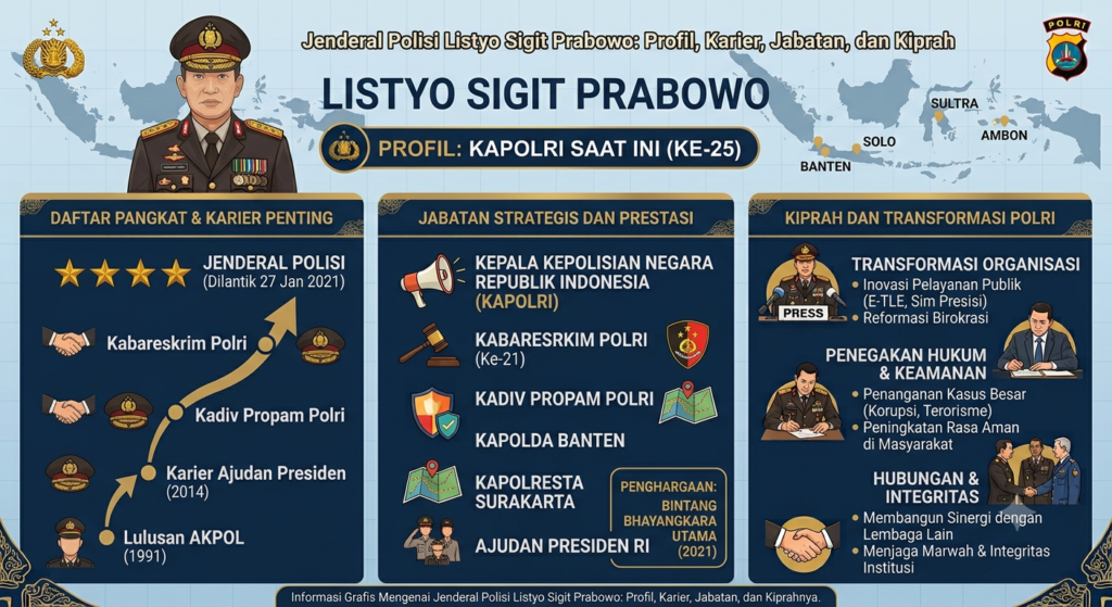 Jenderal Polisi Terbaru: Profil, Perjalanan Karier, Jabatan, dan Kiprahnya