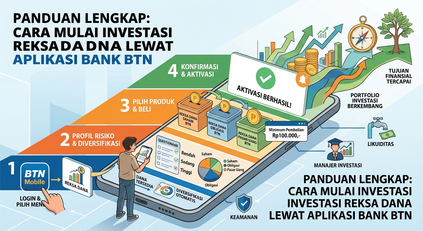 Cara Memulai Investasi Reksa Dana Lewat Aplikasi Bank BTN