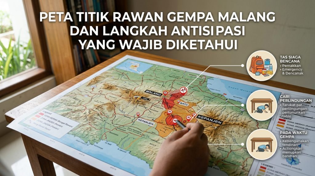 Peta Titik Rawan Gempa Malang dan Langkah Antisipasi yang Wajib Diketahui