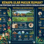 Kenapa Ular Masuk Rumah? Ini Penyebab dan Cara Mengusirnya dengan Aman