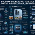 Bocoran iPhone 18 Pro Terbaru: Desain, Kamera, Performa, Harga, dan Tanggal Rilis