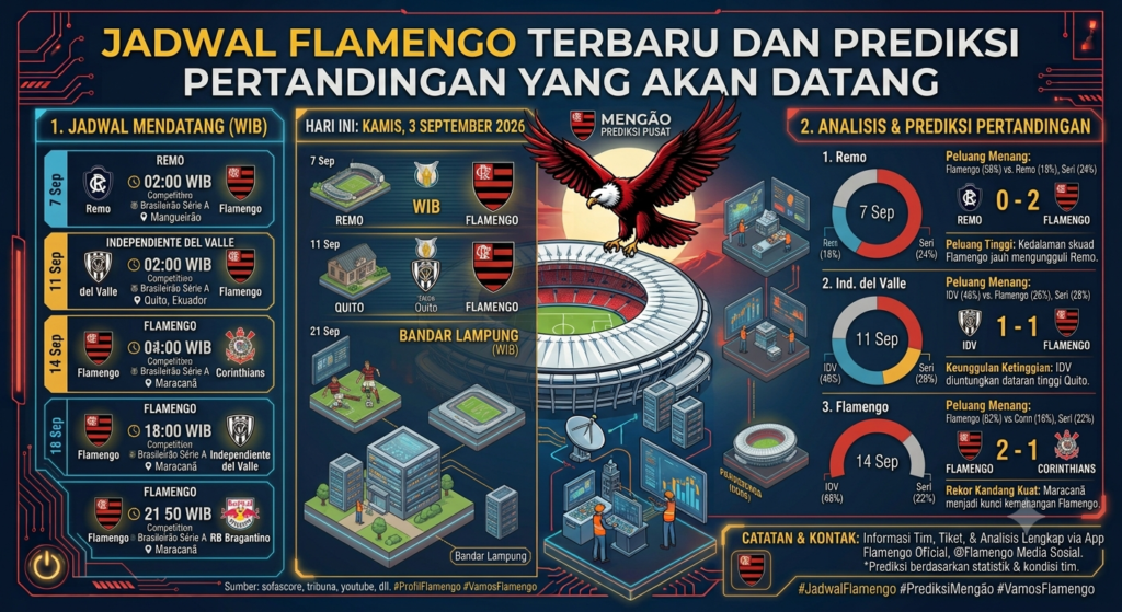 Jadwal Flamengo Terbaru dan Prediksi Pertandingan yang Akan Datang