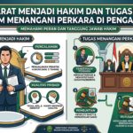 Syarat Menjadi Hakim dan Tugasnya dalam Menangani Perkara di Pengadilan