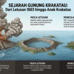 Sejarah Gunung Krakatau: Dari Letusan 1883 hingga Anak Krakatau