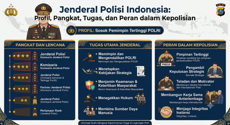 Jenderal Polisi Indonesia: Profil, Pangkat, Tugas, dan Peran dalam Kepolisian