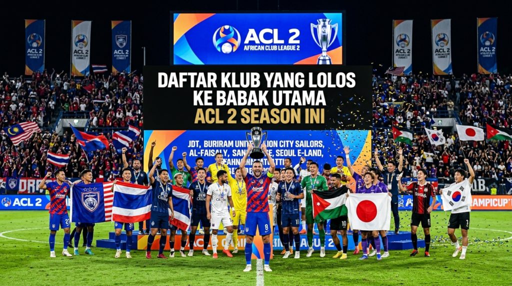Daftar Klub yang Lolos ke Babak Utama ACL 2 Season Ini