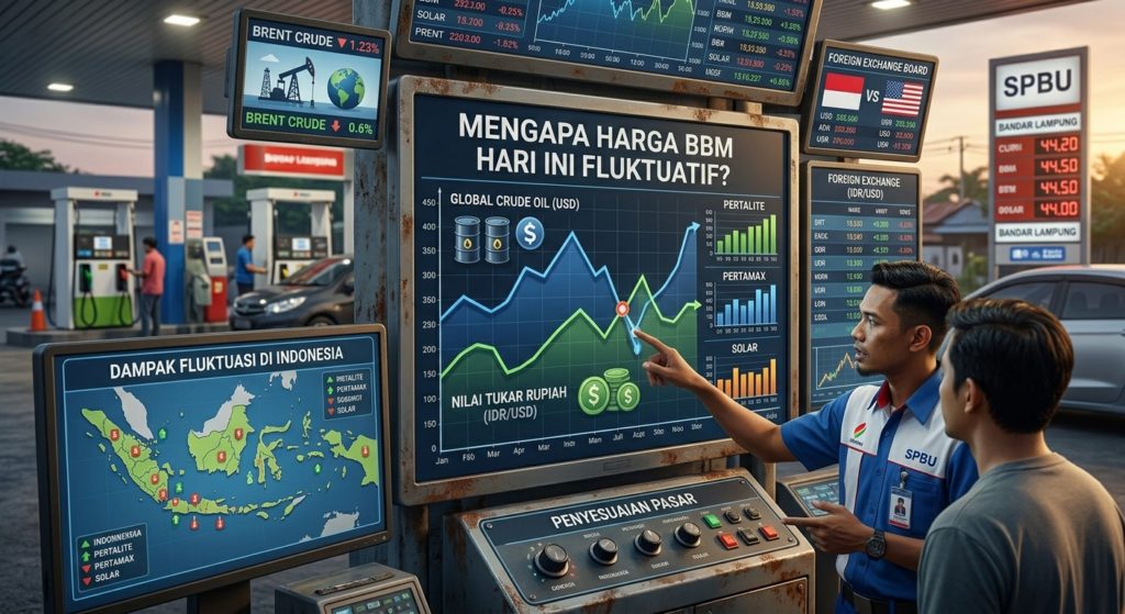 Mengapa Harga BBM Hari Ini Fluktuatif? Mengenal Pengaruh Minyak Dunia dan Nilai Tukar