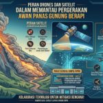 Peran Drones dan Satelit dalam Memantau Pergerakan Awan Panas Gunung Berapi