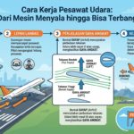 Cara Kerja Pesawat Udara: Dari Mesin Menyala hingga Bisa Terbang