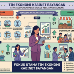 Mengawasi 9 Kementerian Sekaligus, Apa Fokus Utama Tim Ekonomi Kabinet Bayangan?