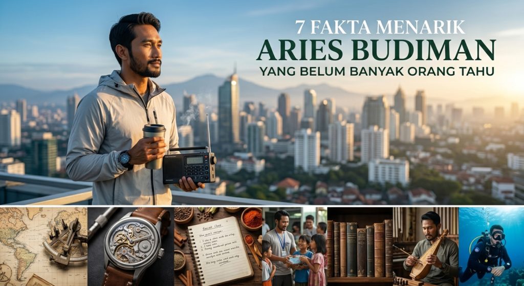 7 Fakta Menarik Aries Budiman yang Belum Banyak Orang Tahu