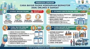 Cara Bayar Pajak Kendaraan Bermotor 2026: Panduan Online, Samsat, Syarat, dan Biaya
