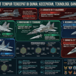 Daftar Pesawat Tempur Tercepat di Dunia: Kecepatan, Teknologi, dan Spesifikasinya