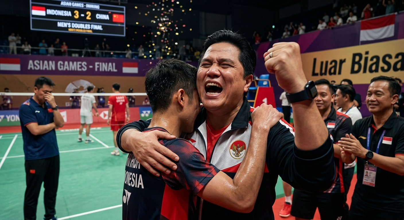Eng Hian Soal Indonesia Menang Dramatis atas China: Luar Biasa