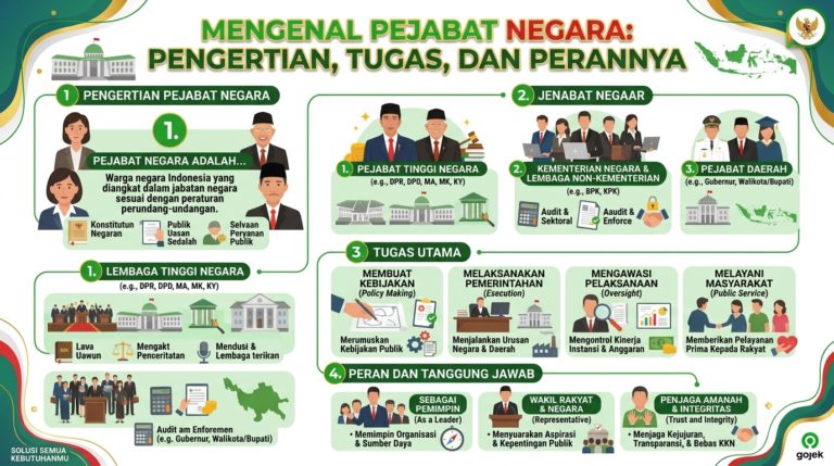Mengenal Pejabat Negara: Pengertian, Tugas, dan Perannya