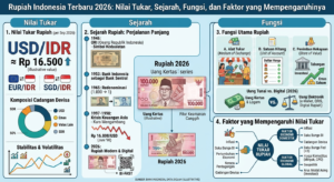 Rupiah Indonesia Terbaru 2026: Nilai Tukar, Sejarah, Fungsi, dan Faktor yang Mempengaruhinya
