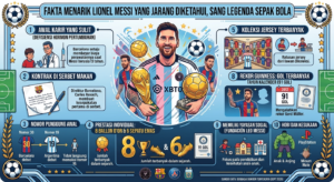 Fakta Menarik Lionel Messi yang Jarang Diketahui, Sang Legenda Sepak Bola