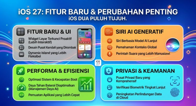 iOS 27 Update Terbaru: Ini Fitur Baru dan Perubahan yang Wajib Diketahui Pengguna iPhone