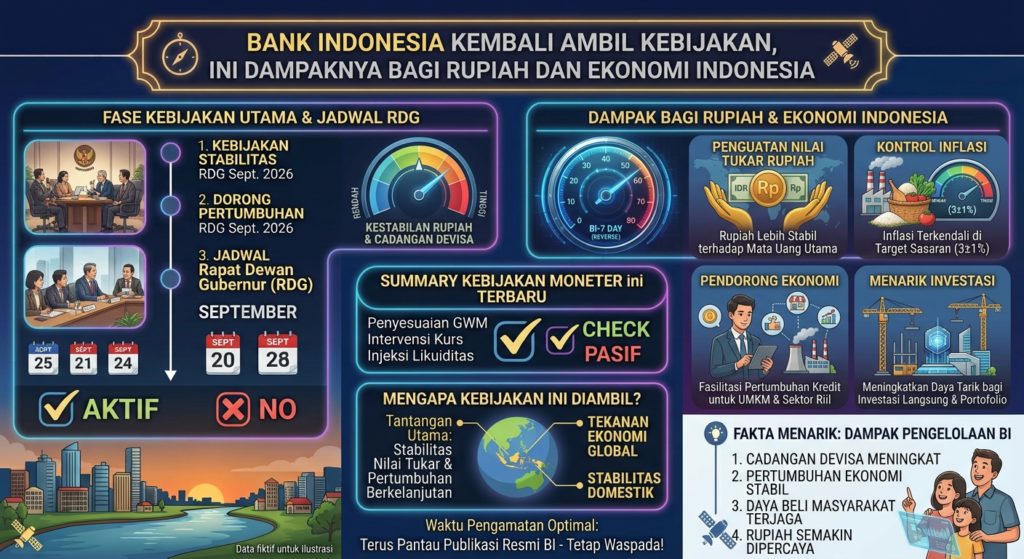 Bank Indonesia Kembali Ambil Kebijakan, Ini Dampaknya bagi Rupiah dan Ekonomi Indonesia
