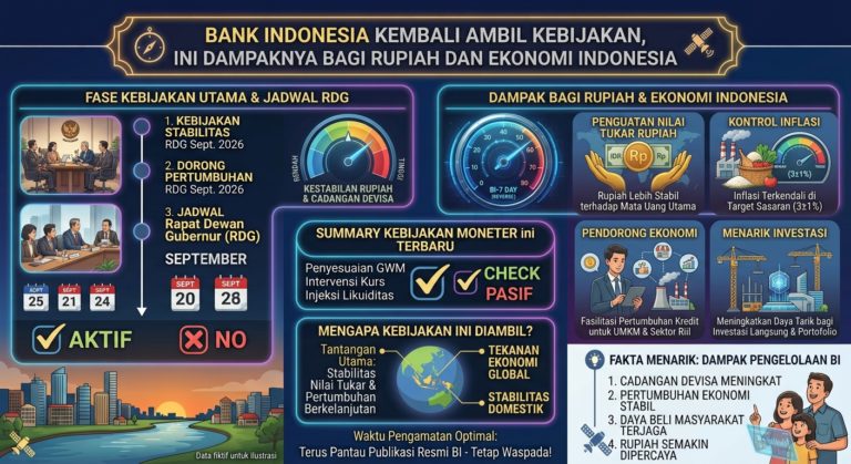 Bank Indonesia Kembali Ambil Kebijakan, Ini Dampaknya bagi Rupiah dan Ekonomi Indonesia