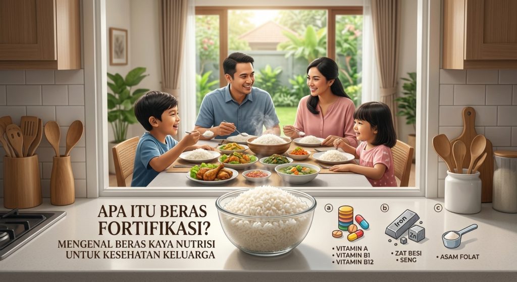 Apa Itu Beras Fortifikasi? Mengenal Beras Kaya Nutrisi untuk Kesehatan Keluarga