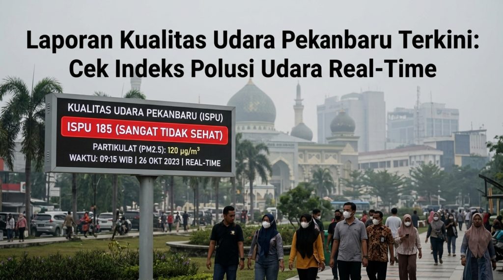 Laporan Kualitas Udara Pekanbaru Terkini: Cek Indeks Polusi Udara Real-Time