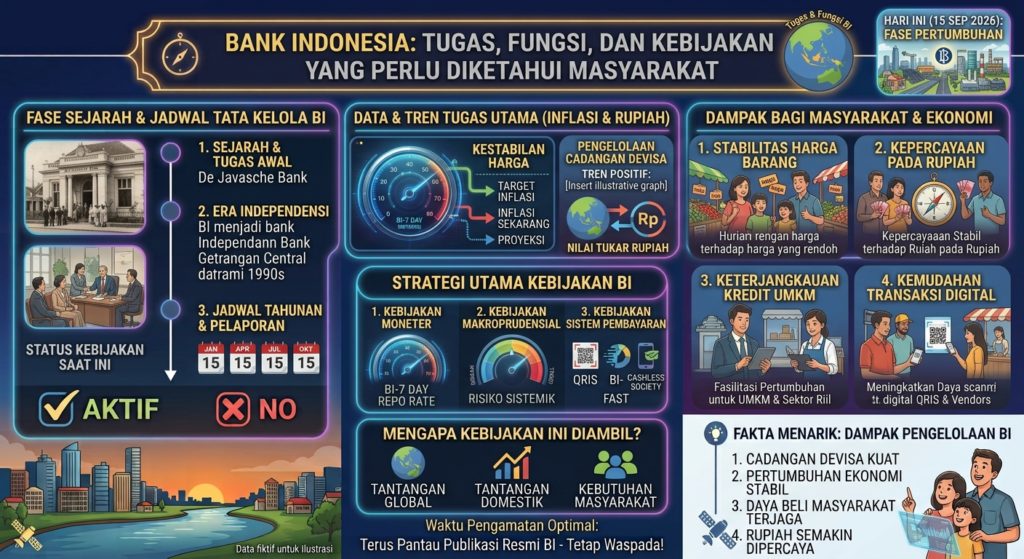 Bank Indonesia: Tugas, Fungsi, dan Kebijakan yang Perlu Diketahui Masyarakat